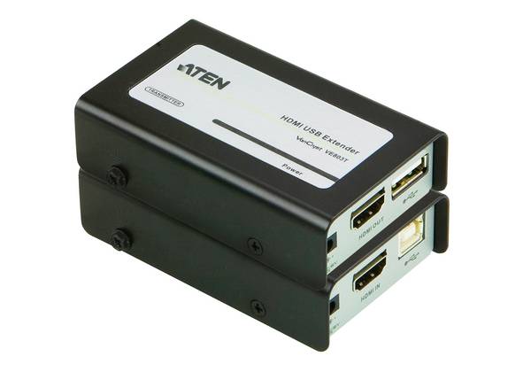 ATEN VE803 moltiplicatore AV Trasmettitore e ricevitore AV Nero, Grigio
