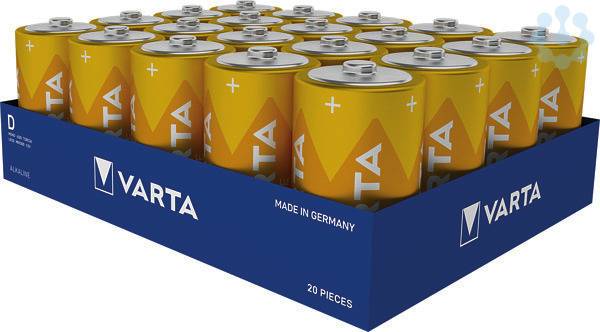 Batteria Varta alcalina, mono, D, LR20, 1,5 V a lunga durata, sfusa (confezione da 1)-1