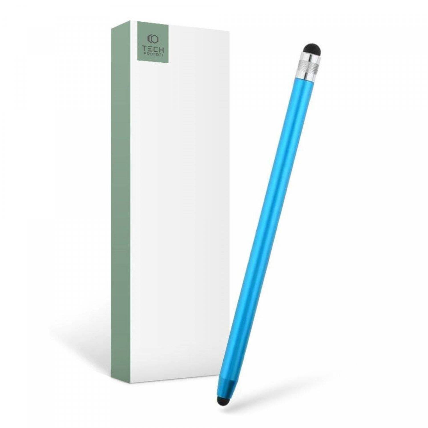 Penna stilo touchscreen per telefoni cellulari, laptop, tablet, penna universale, blu-1