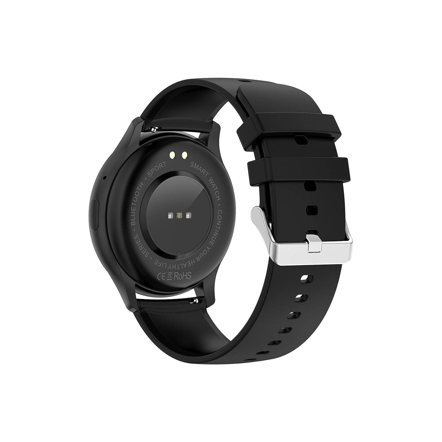 Smartwatch J5 Amoled nero - Schermo HD - Orologio sportivo intelligente-2