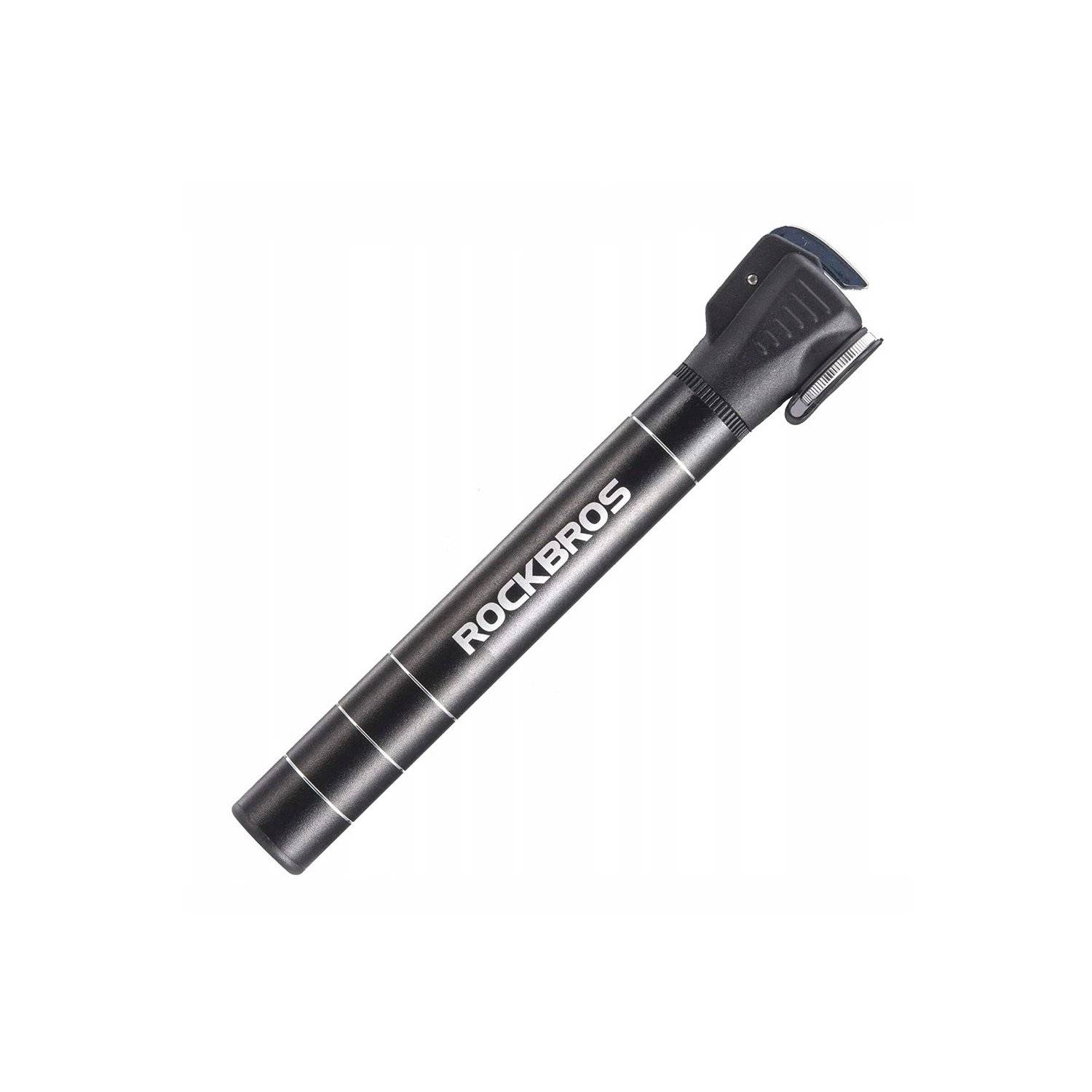 Pratica pompa da montare sulla bicicletta - Pompa da bicicletta JG-1040B piccola – nera-0