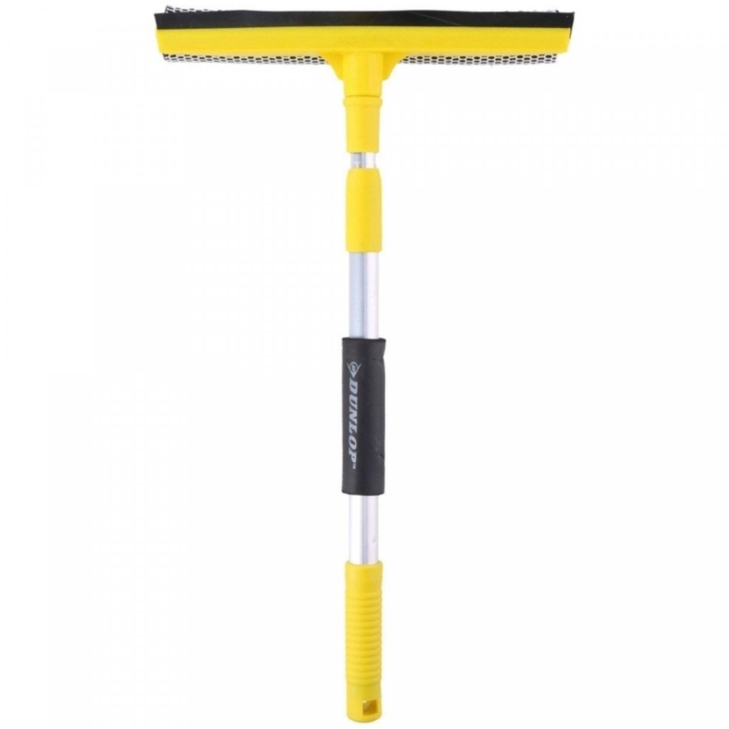 Tergivetro Dunlop con impugnatura regolabile in colore giallo Tergivetro con manico telescopico-1