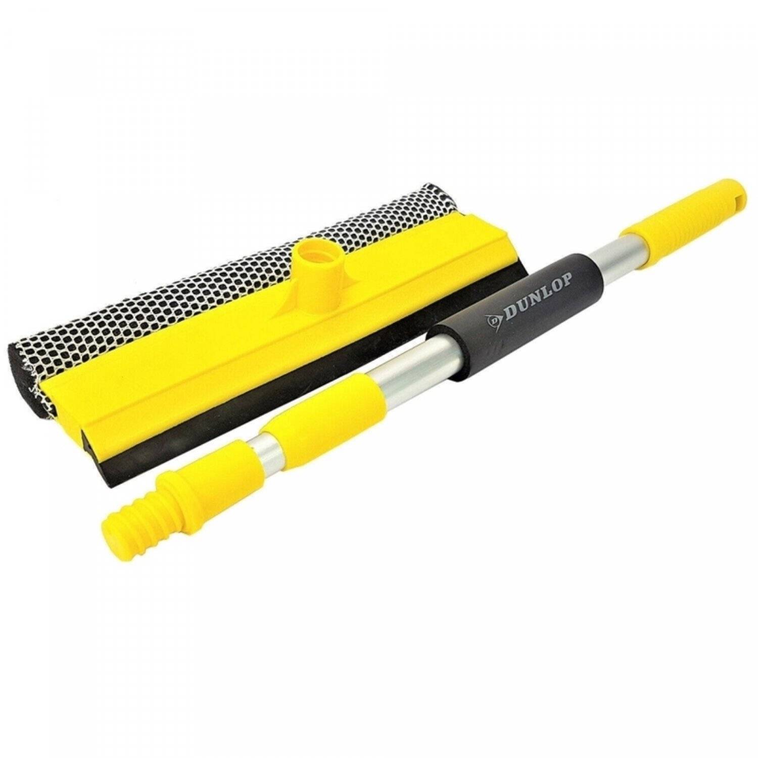 Tergivetro Dunlop con impugnatura regolabile in colore giallo Tergivetro con manico telescopico-3