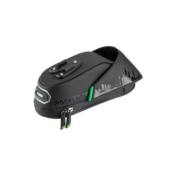 Borsa da bicicletta sottosella - Nera C27-1 - Capacità 1,5 l