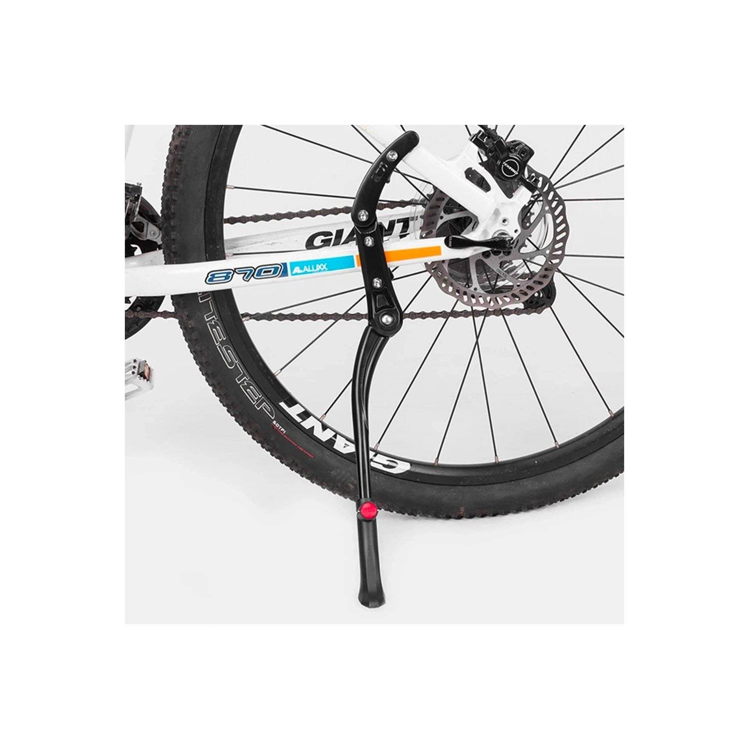 Cavalletto per bici - Nero - JC1005BK Cavalletto in alluminio - Compatibilità da 24 a 29 pollici-2
