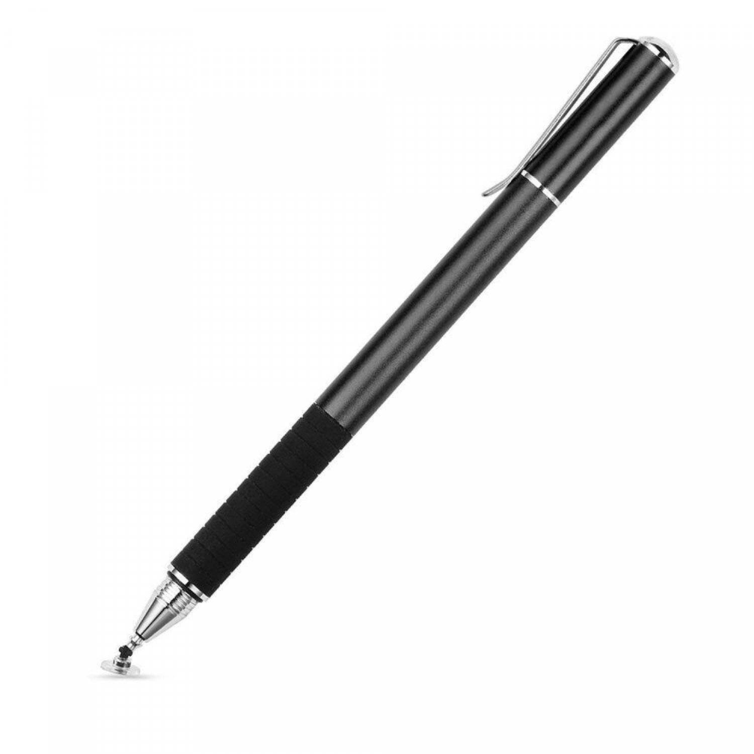Penna touchscreen penna stilo universale per laptop, telefono cellulare, tablet nera-0