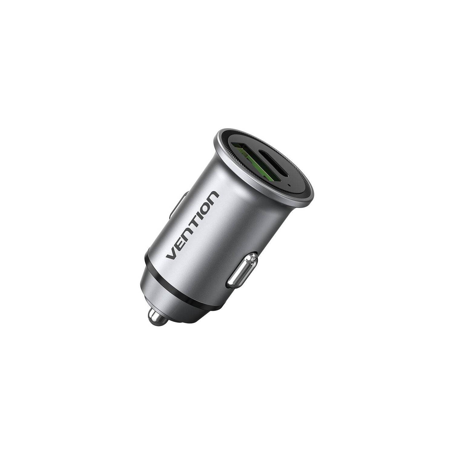 Caricabatteria da auto doppia porta 18/20 W USB-A, USB-C-0