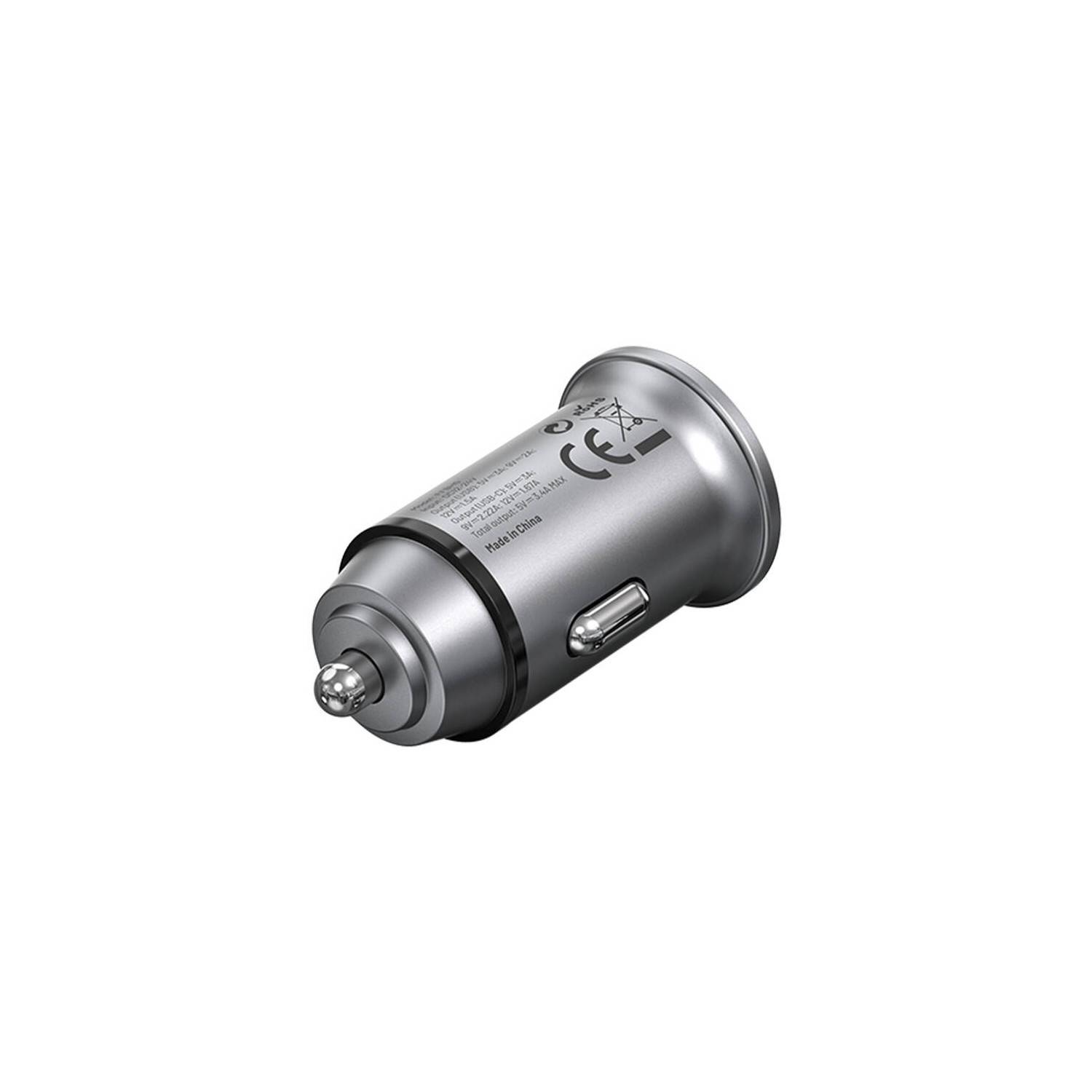 Caricabatteria da auto doppia porta 18/20 W USB-A, USB-C-3