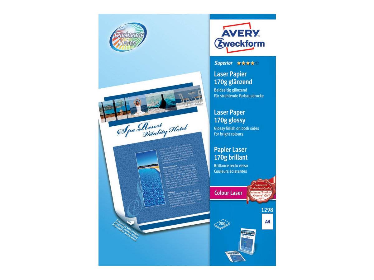 CARTA FOTOGR.A4 170GR LASER 200FG.-0
