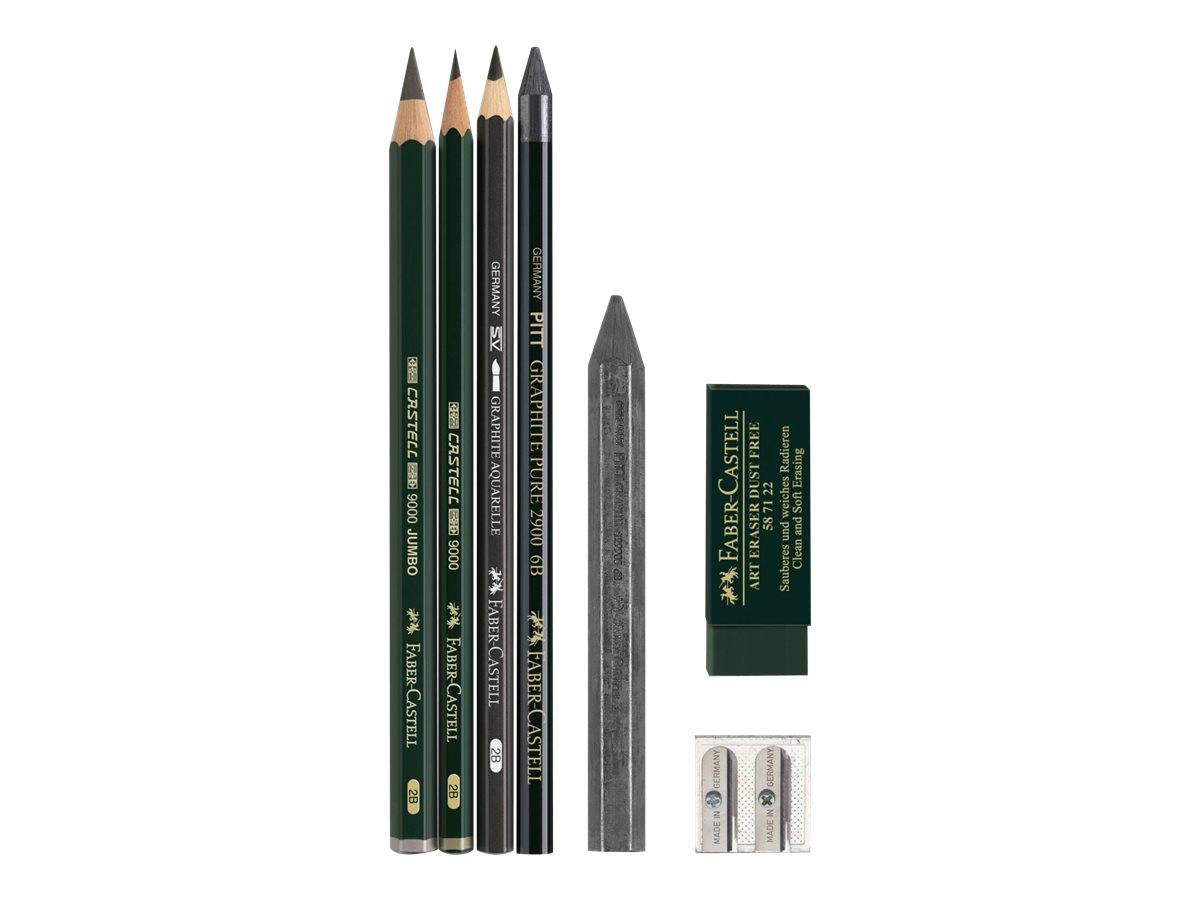 Faber-Castell Pitt Graphite set - farv-0