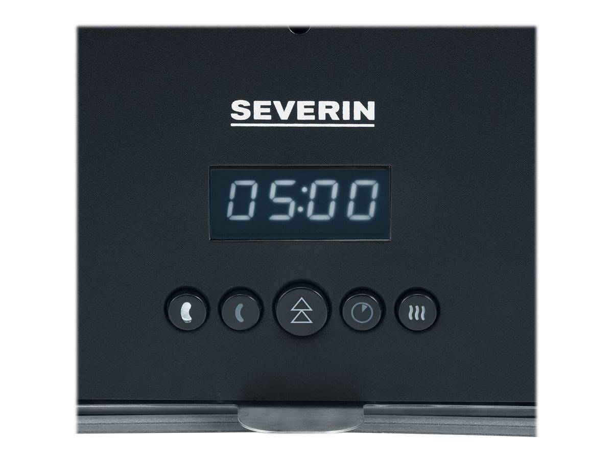 Severin Wurster WT 5005 - Nero - Grigio - LED - Pulsante - Striscia - 5 min - 2000 W - 220 - 240 V (5005)-2
