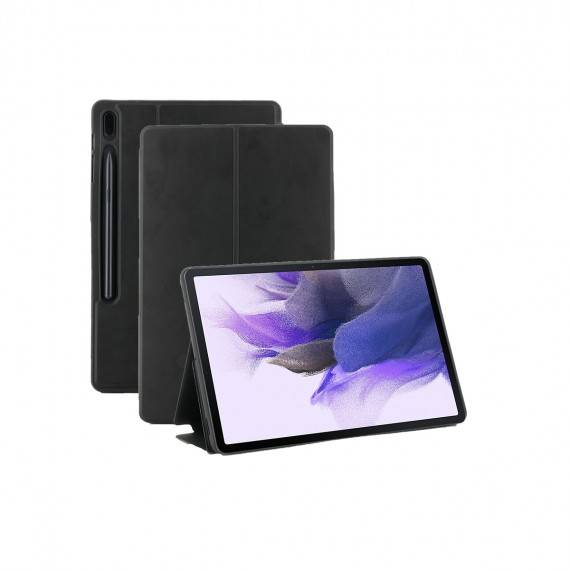 Mobilis 068006 custodia per tablet 31,5 cm [12.4] Custodia flip a libro Nero (Mobilis RE.LIFE - flipomslag til table)-1