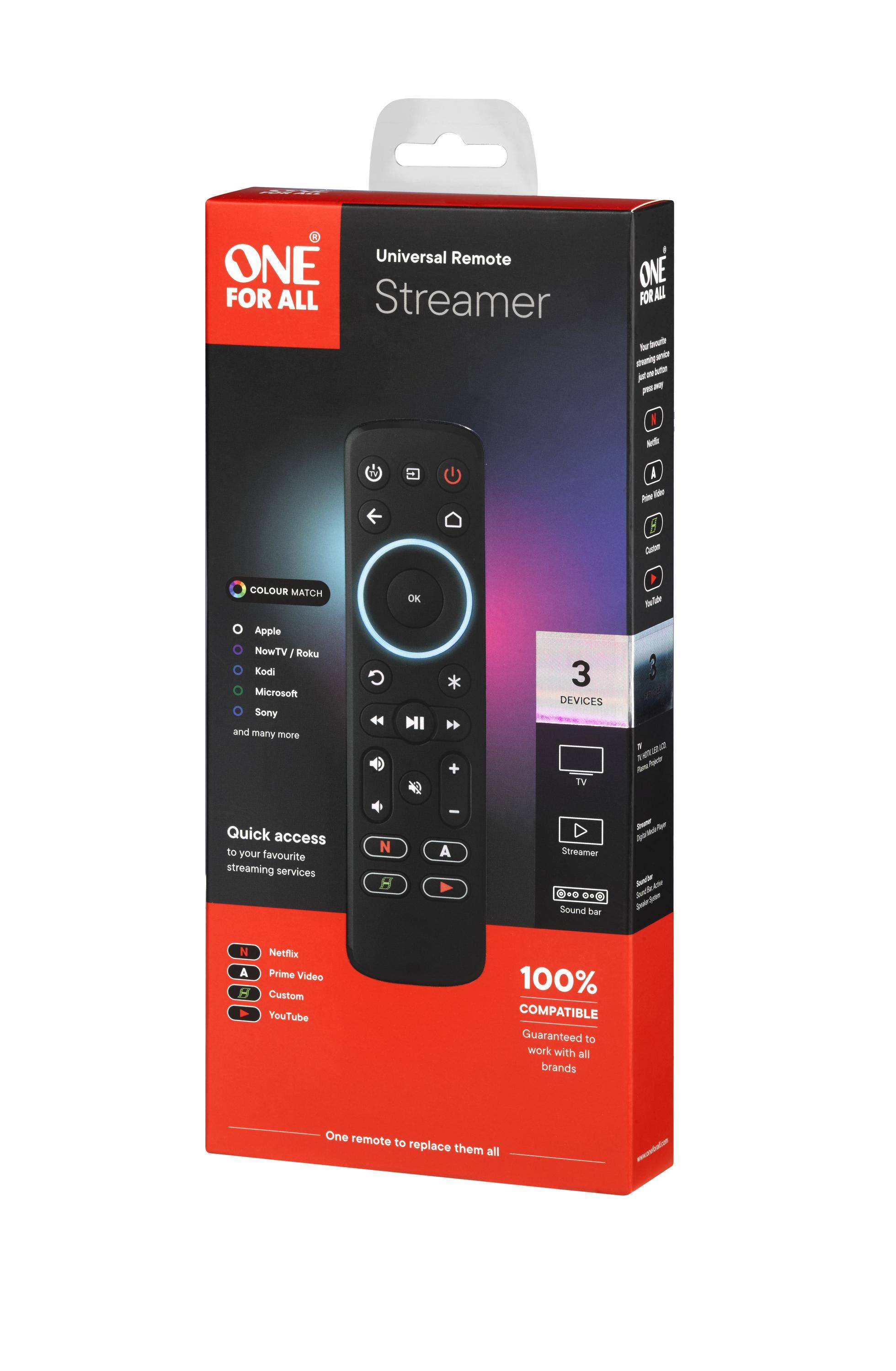 Telecomando dello streamer nero-2