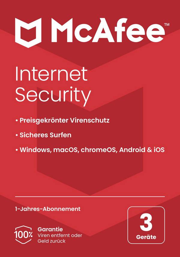McAfee Internet Security - 3 dispositivi