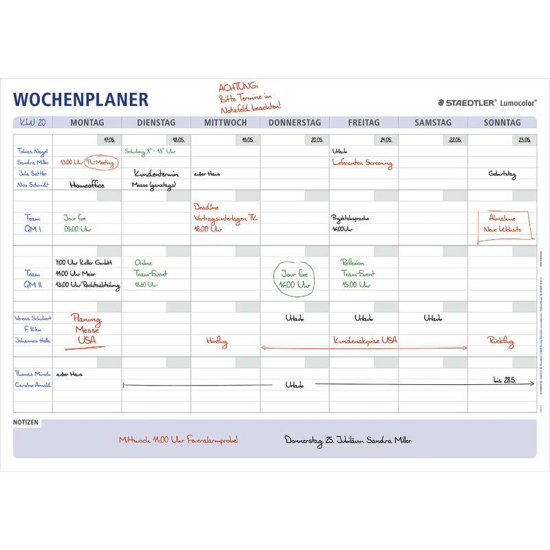 Agenda settimanale STAEDTLER-1