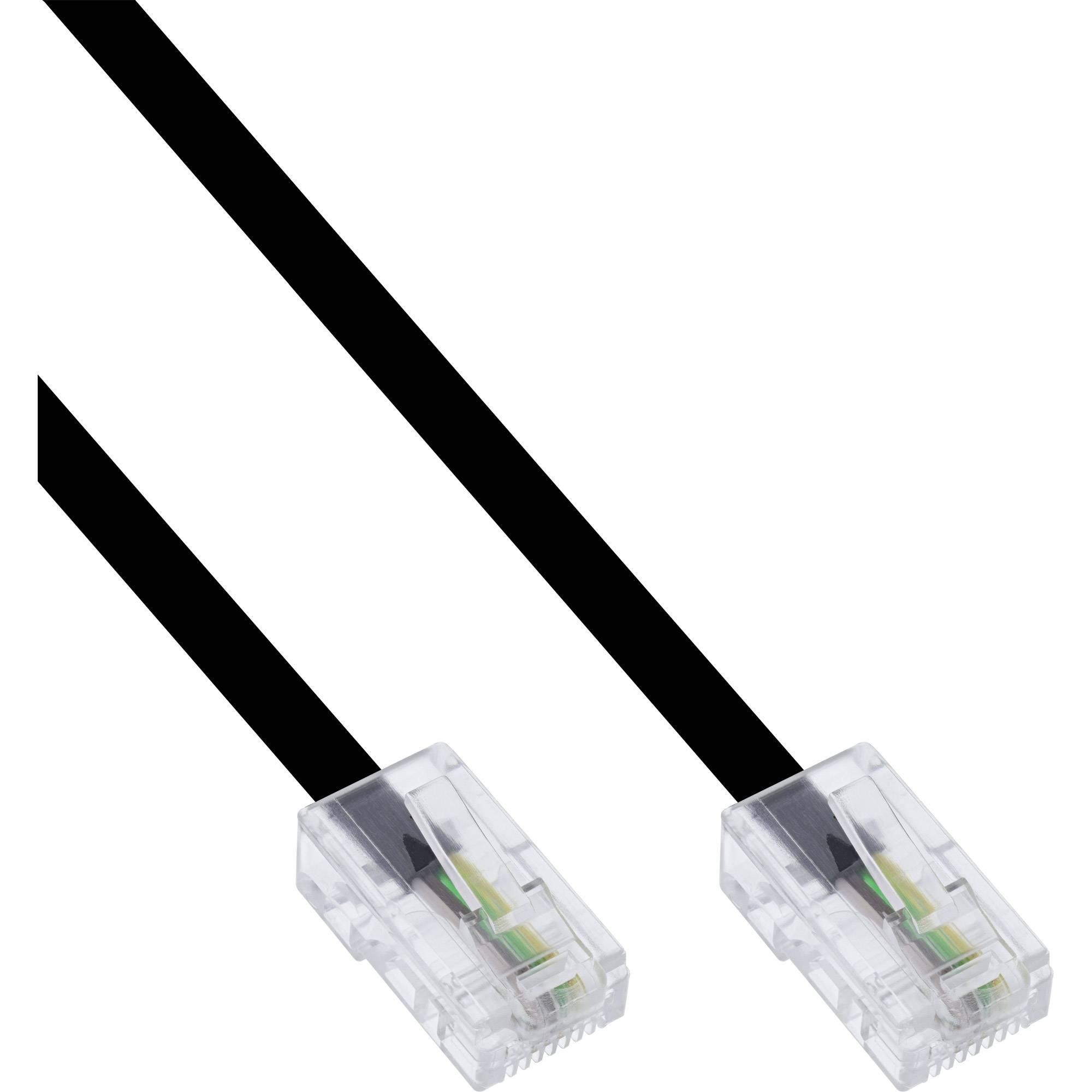 InLine ISDN Anschlusskabel - RJ45 Stecker/Stecker (8P8C) - 10m-0