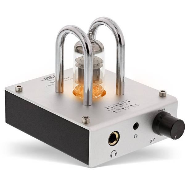 InLine AmpUSB - Hi-Res AUDIO HiFi DSD Kopfhörer-Röhrenverstärker - 384kHz/32-Bit