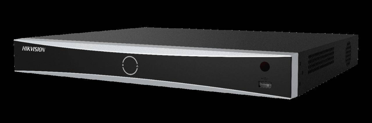 NVR Hikvision 8 Canali 12 Megapixel, 2 porte LAN, ACUSENSE-0