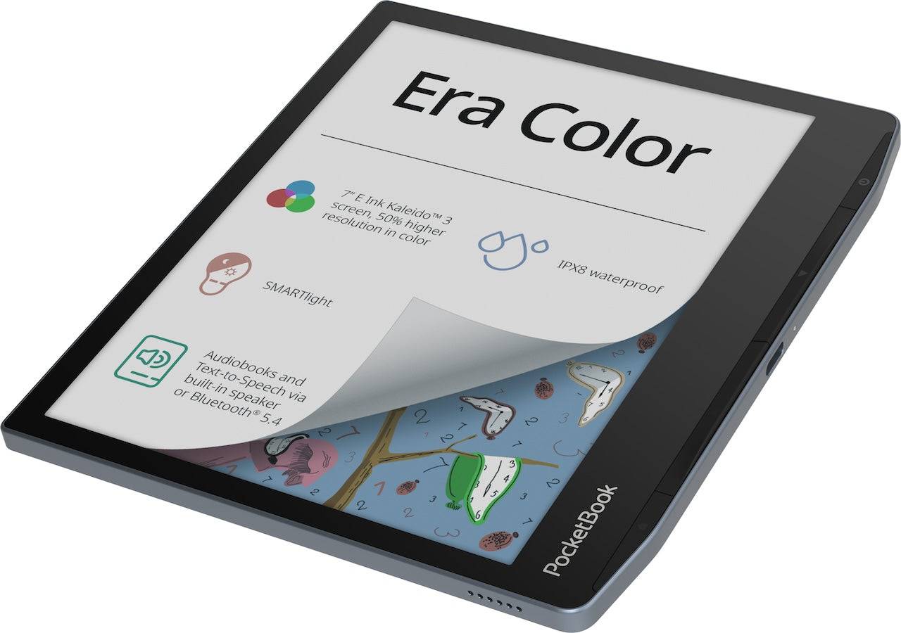PocketBook Era Color lettore e-book Touch screen 32 GB Wi-Fi Nero, Azzurro-3