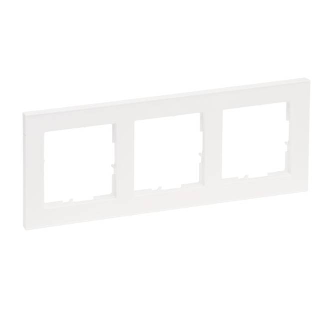 Legrand SEANO+3-fach Rahmen in 765183 der Farbausführung Ultraweiß 5 (765183)-0