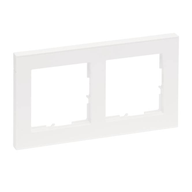 Legrand SEANO+2-fach Rahmen in 765182 der Farbausführung Ultraweiß 10 (765182)-0