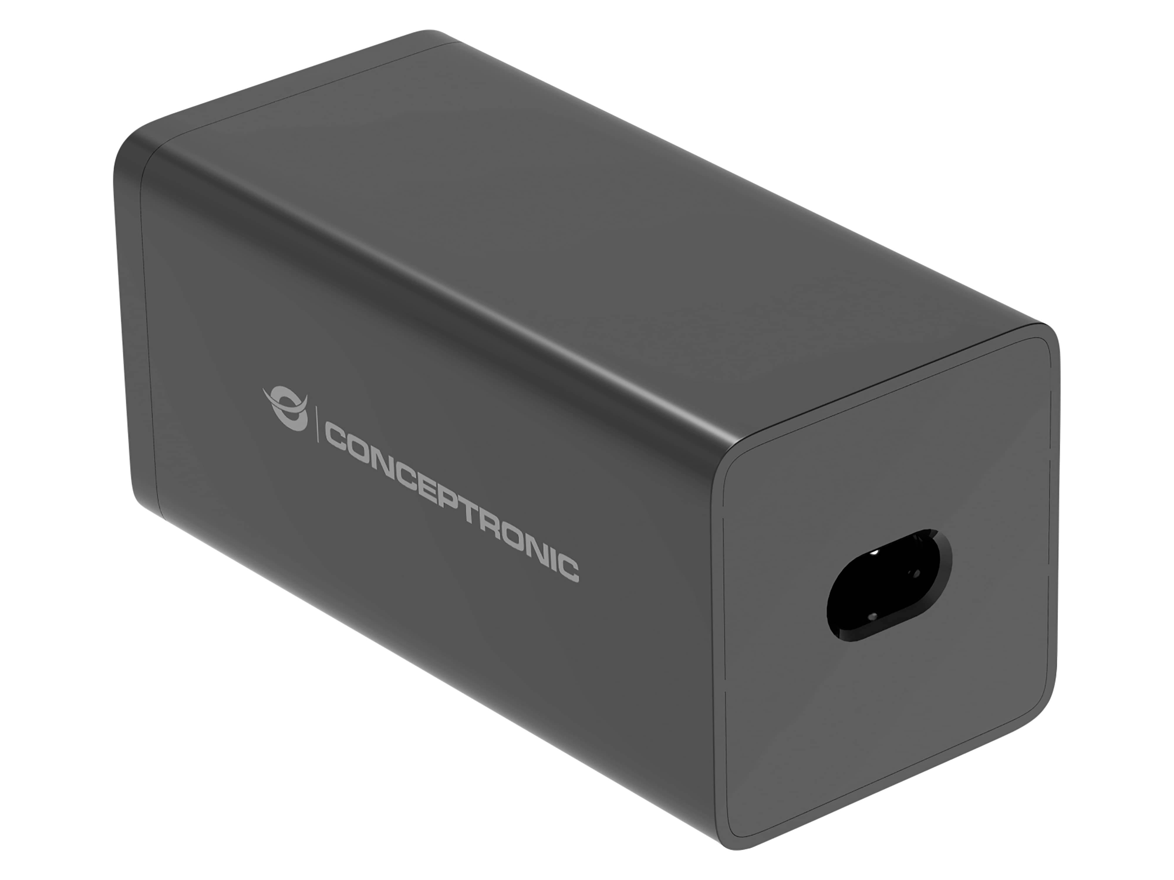 Immagine simbolo per Conceptronic Ladegerät 4Port 200W 4xUSB-C 2xUSB-A+3-in-1 sw (OZUL06BE)