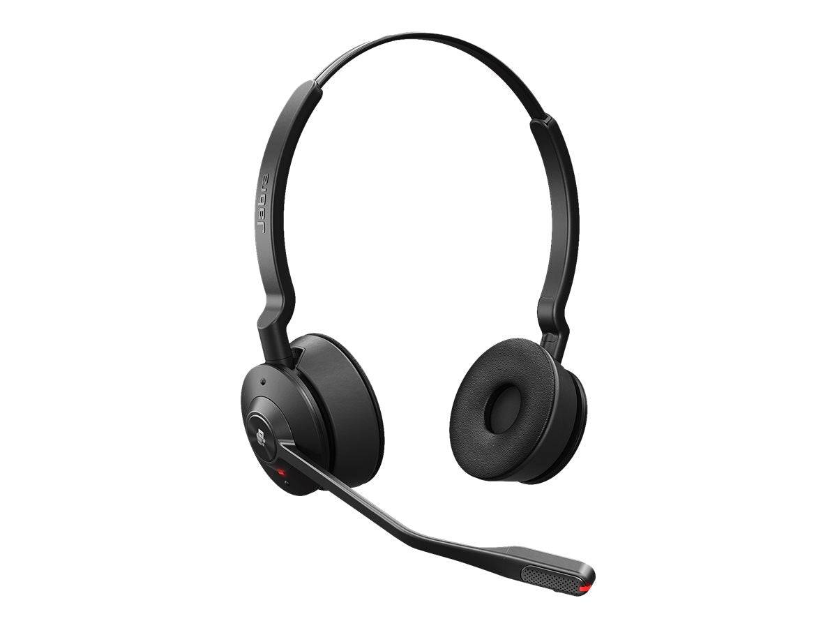 Jabra Engage 55 Cuffie On Ear DECT Stereo Nero regolazione del volume, Muto Telefono-1