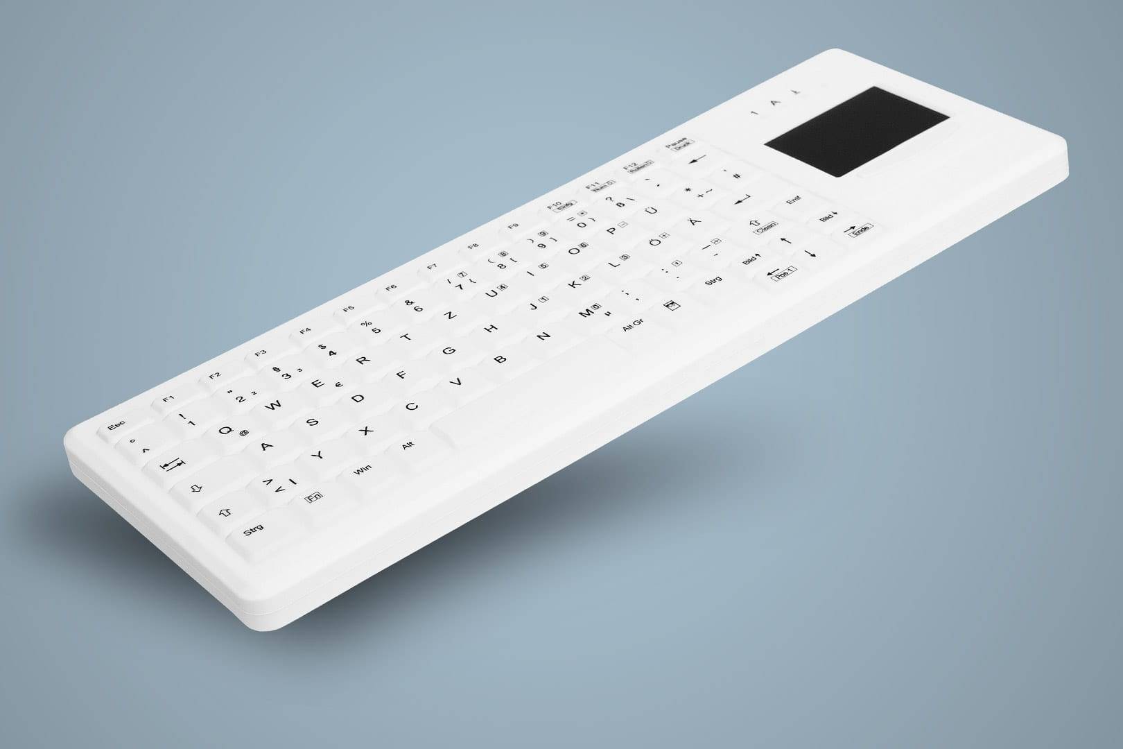 Active Key AK-C4400 - Tastatur - USB - Englisch - US - weiß-1