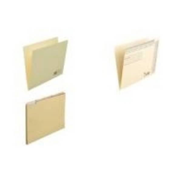 ELBA Einstellmappe mit Organisationsdruck - Kraftkarton 180 g-qm, für Unterlagen im DIN A4 Format, mit Lochung für - 50