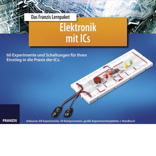 Pacchetti di apprendimento elettrici ed elettronici - Franzis Verlag Elektronik mit ICs 65197 Pacchetto di apprendimento da 14 anni - Pacchetti di apprendimento elettrici ed elettronici - Franzis Verlag Elektronik mit ICs 65197 Pacchetto di apprendimento da 14 anni -