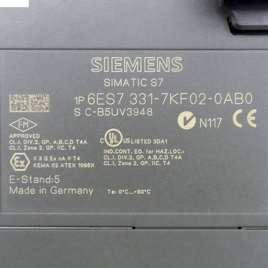 PLC SIEMENS 6ES7331-7KF02-0AB0-1