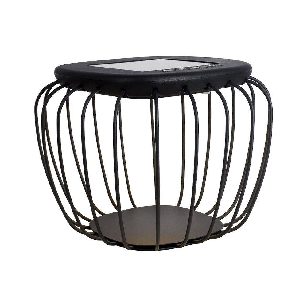 V-TAC Lampada LED Solare da Esterno Decorativa 1W Nera CCT 3000K+6000K IP44-1