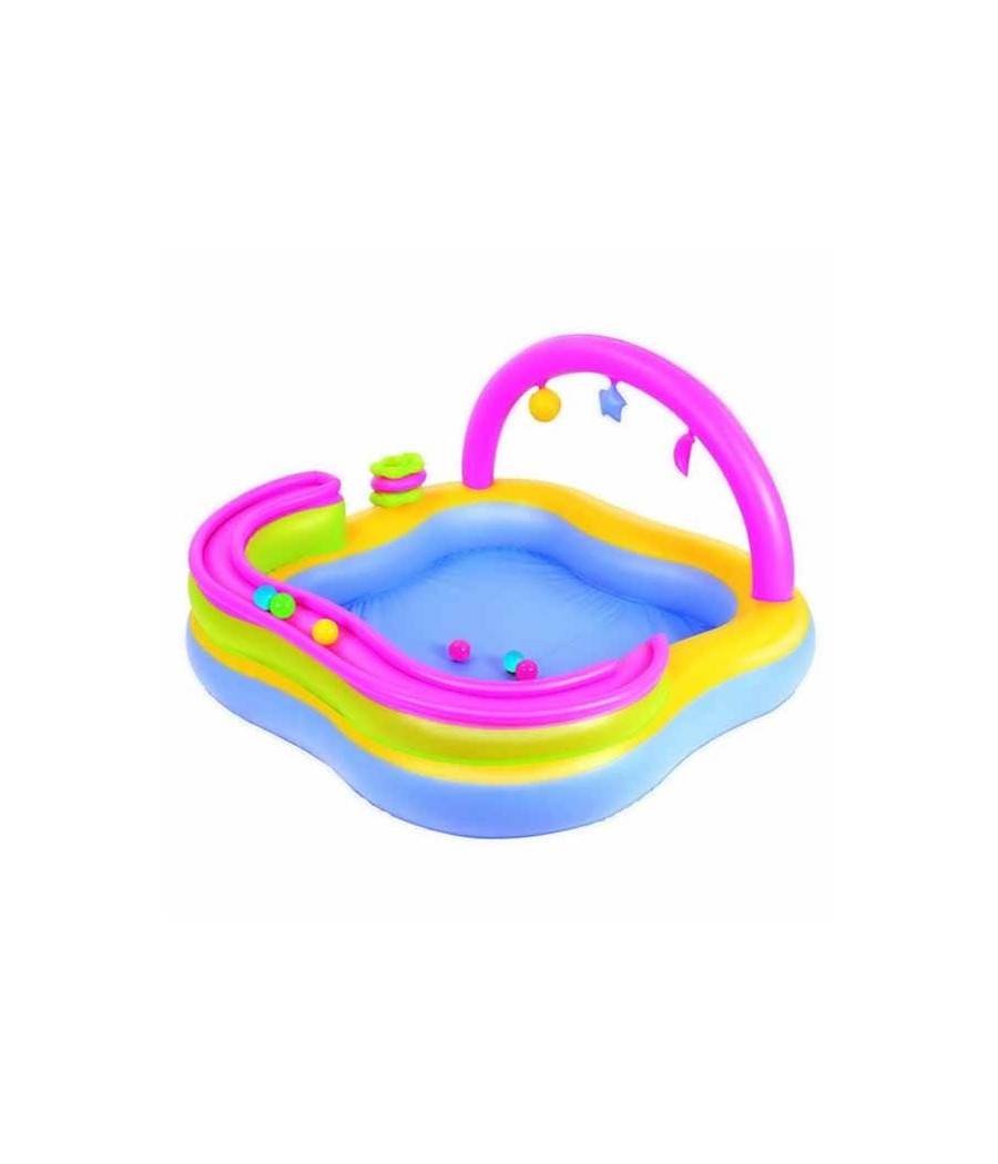 Piscina Gonfiabile Play Center Bambini Con Giochi 159 X 159 X 89 Cm Vinile --1