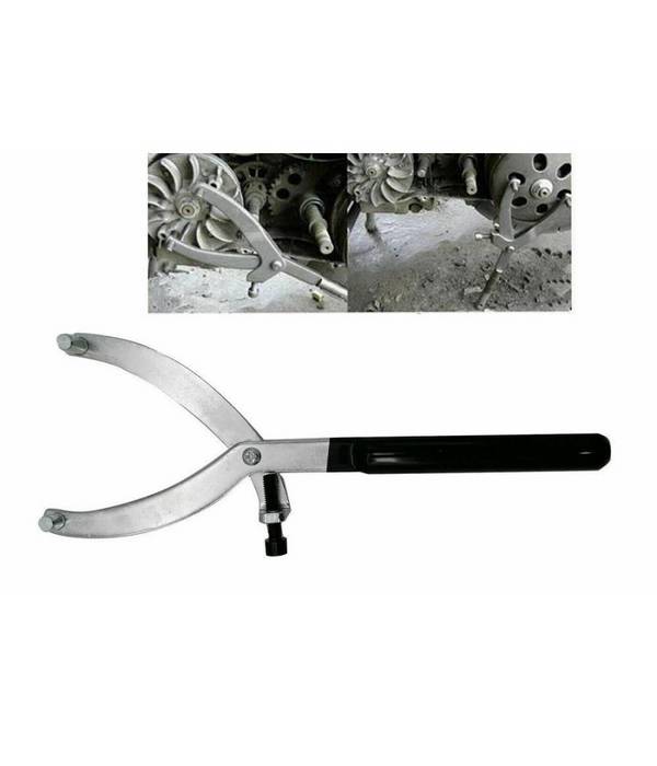 Attrezzo Moto Chiave Blocca Volano Variatore Ventola Puleggia Campana Universale -