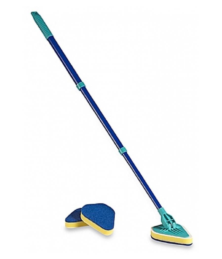 Spazzola Pulisci Piastrelle Finestre Bagni Allungabile 3 In 1 Clean Reach --2