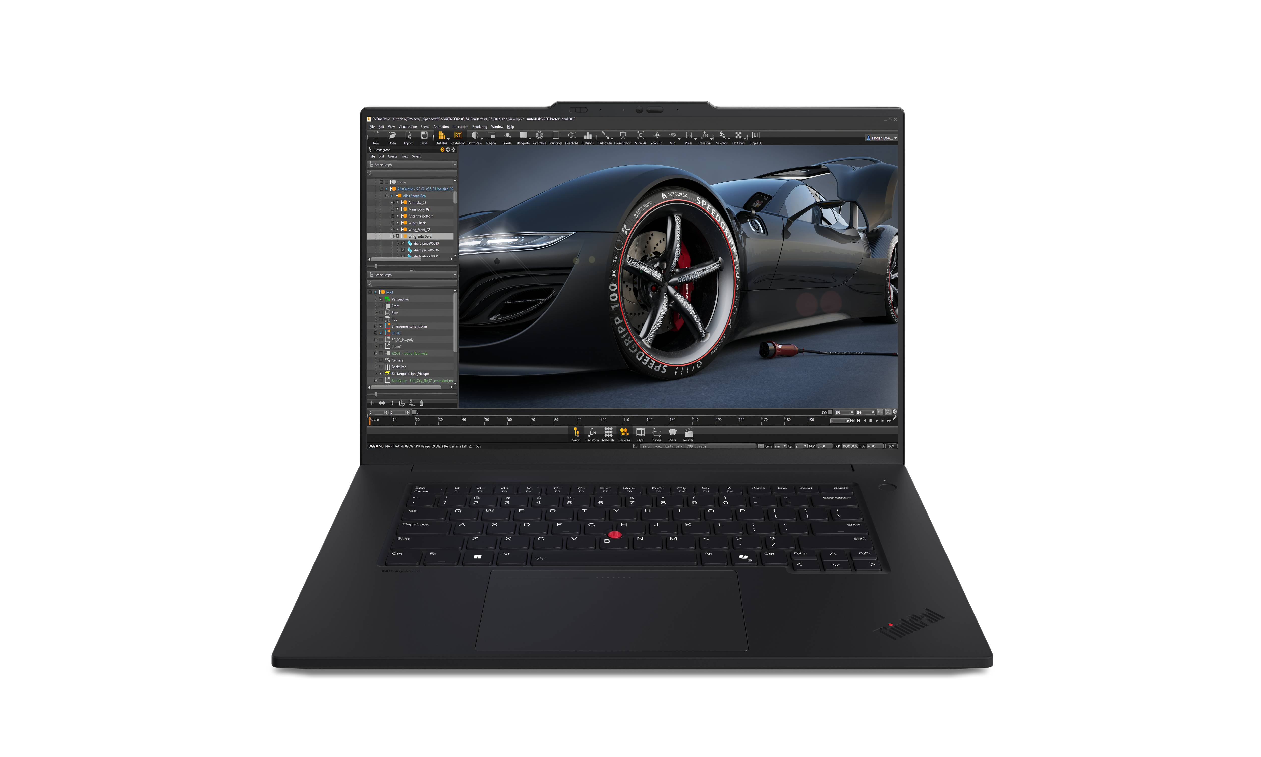 Lenovo ThinkPad P1 Intel Core Ultra 7 165H Workstation mobile 40,6 cm (16") WQXGA 32 GB LPDDR5x-SDRAM 1 TB SSD NVIDIA-0