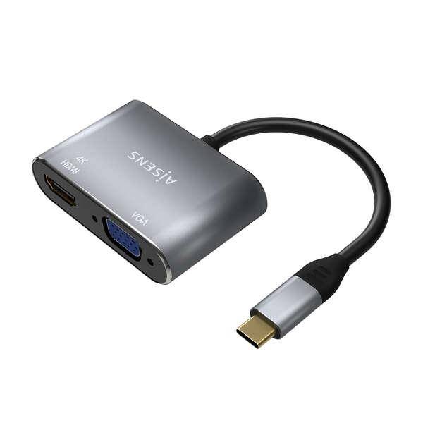 AISENS A109-0627 adattatore grafico USB 3860 x 2160 Pixel Grigio-0