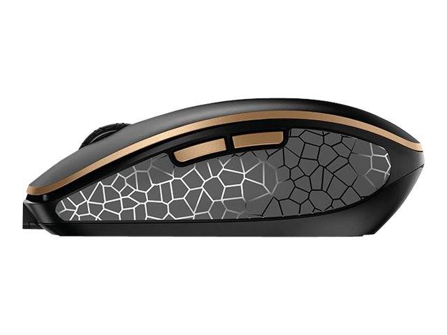 CHERRY DW 9100 SLIM tastiera Mouse incluso Universale RF senza fili + Bluetooth Nordic Nero-1