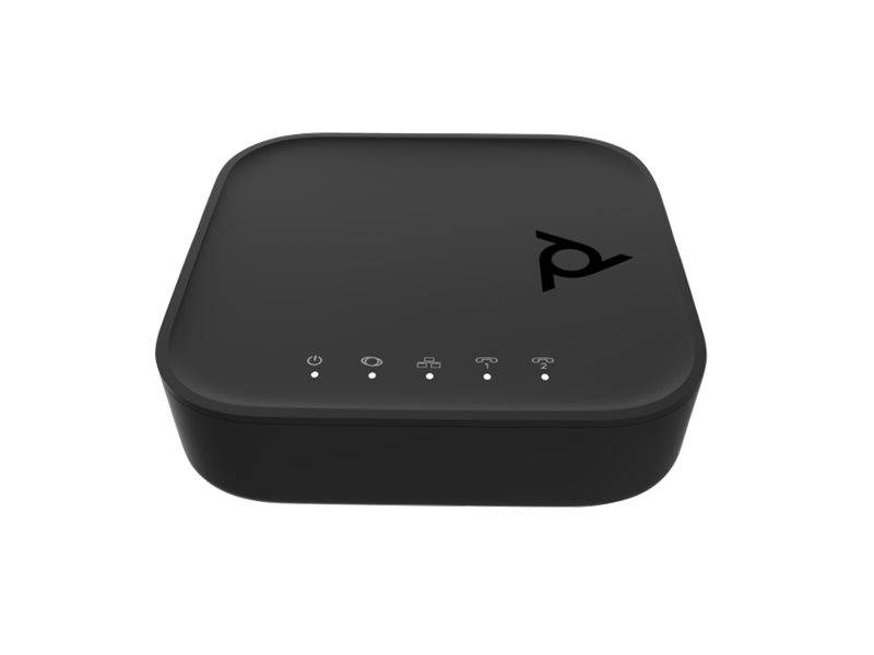 POLY Scheda VoIP ATA 402 2FXS Voice Port con Open SIP e alimentatore-1