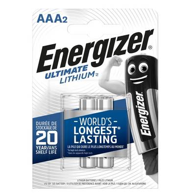 Energizer Ultimate Lithium L92 - Batterie 2 x AAA Typ Lithium/Iron Disulfide 1.5V-0