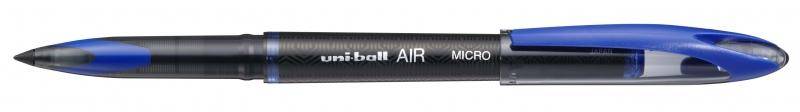 Uni-ball AIR MICRO -UBA-188-M Blu 0,5mm - Rollerball effetto stilografica con punta in acetato regolabile-0