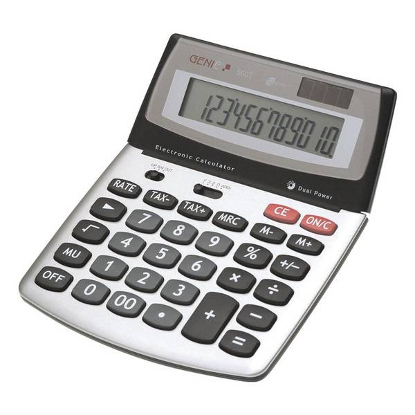 Calcolatrice da tavolo Genie 560t