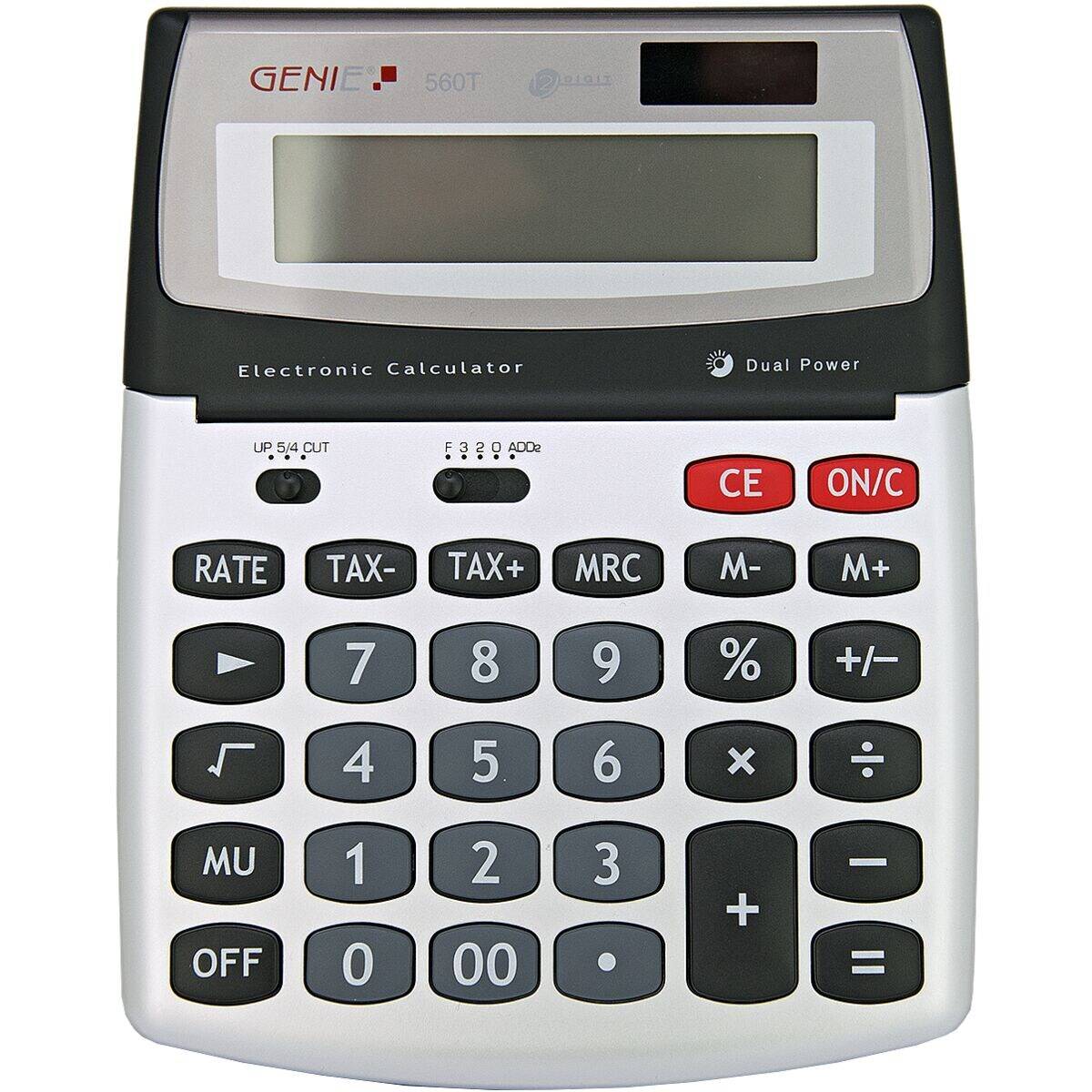 Calcolatrice da tavolo Genie 560t-2