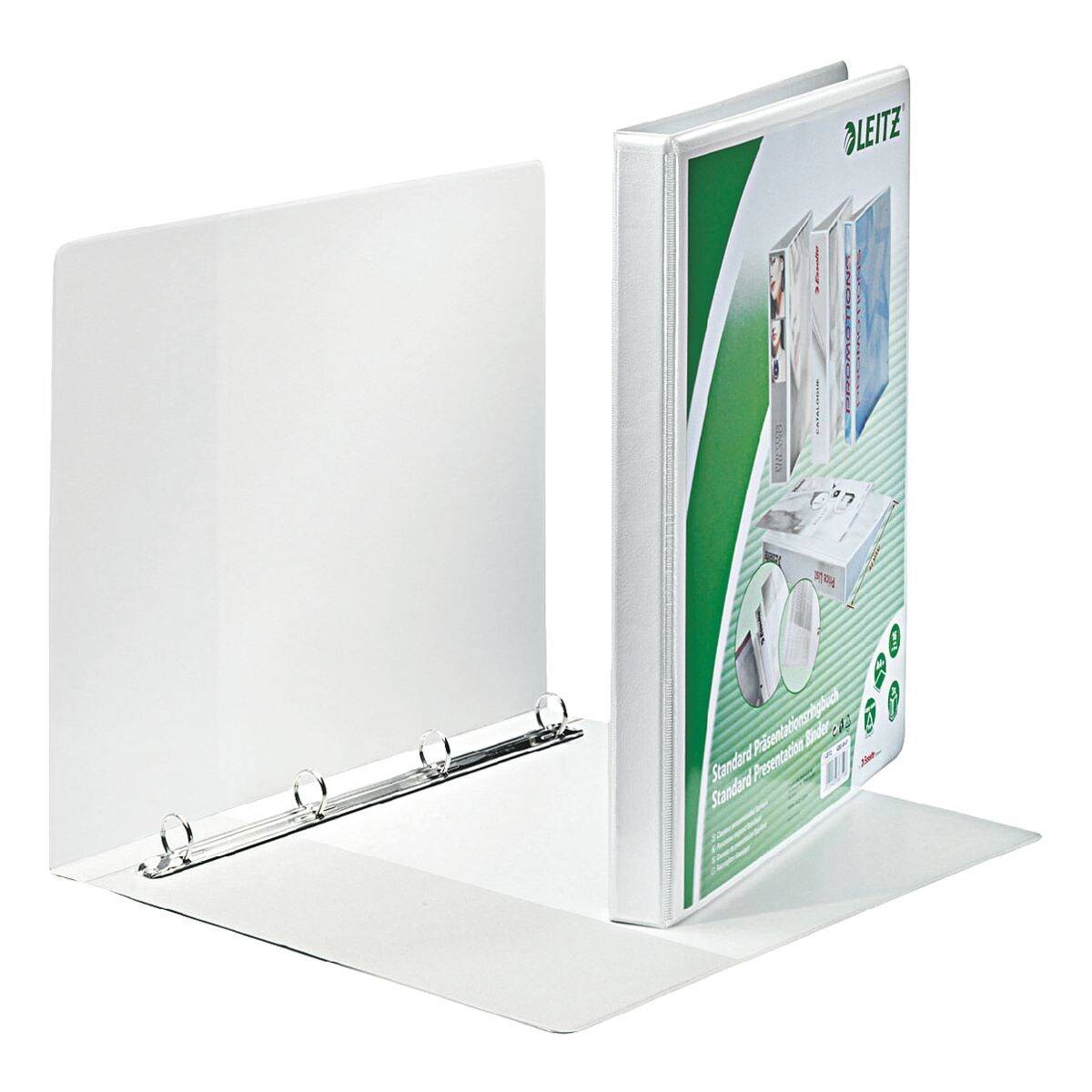 Leitz 42820001 raccoglitore ad anelli A4 Bianco-0