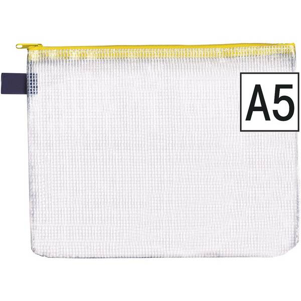 FolderSys Reissverschluss-Beutel A5 PVC - transparent