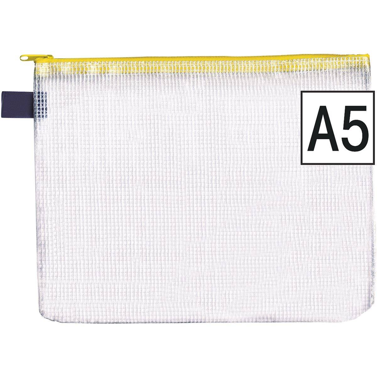 FolderSys Reissverschluss-Beutel A5 PVC - transparent-0