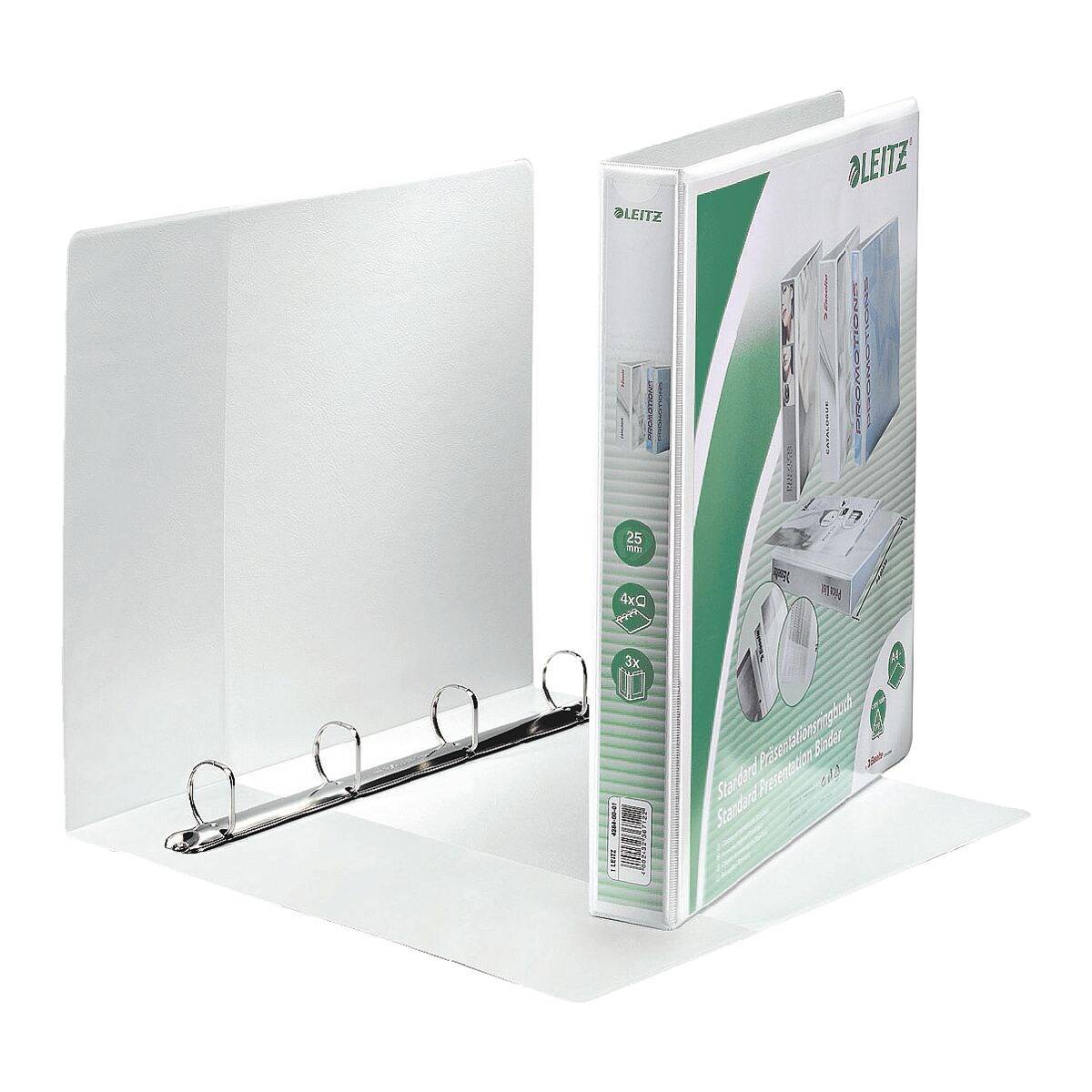 Leitz 42840001 raccoglitore ad anelli A4 Bianco-1