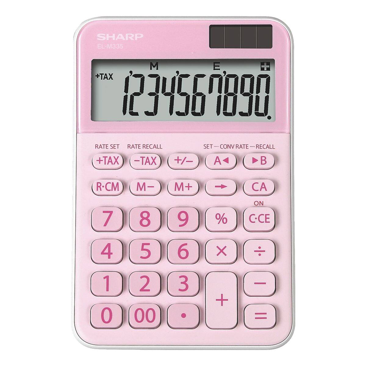 Sharp EL-M335 calcolatrice Desktop Calcolatrice di base Rosa-0