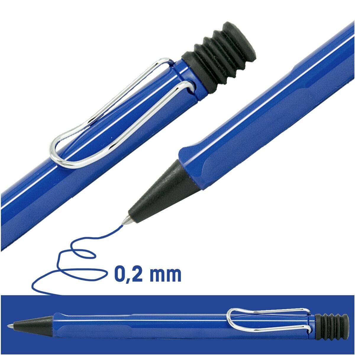 Penna Lamy Safari 214M Azzurro-0