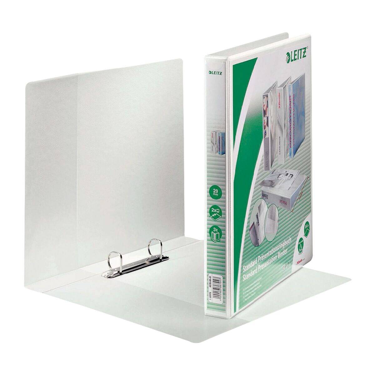 Leitz 42780001 raccoglitore ad anelli A4 Bianco-0